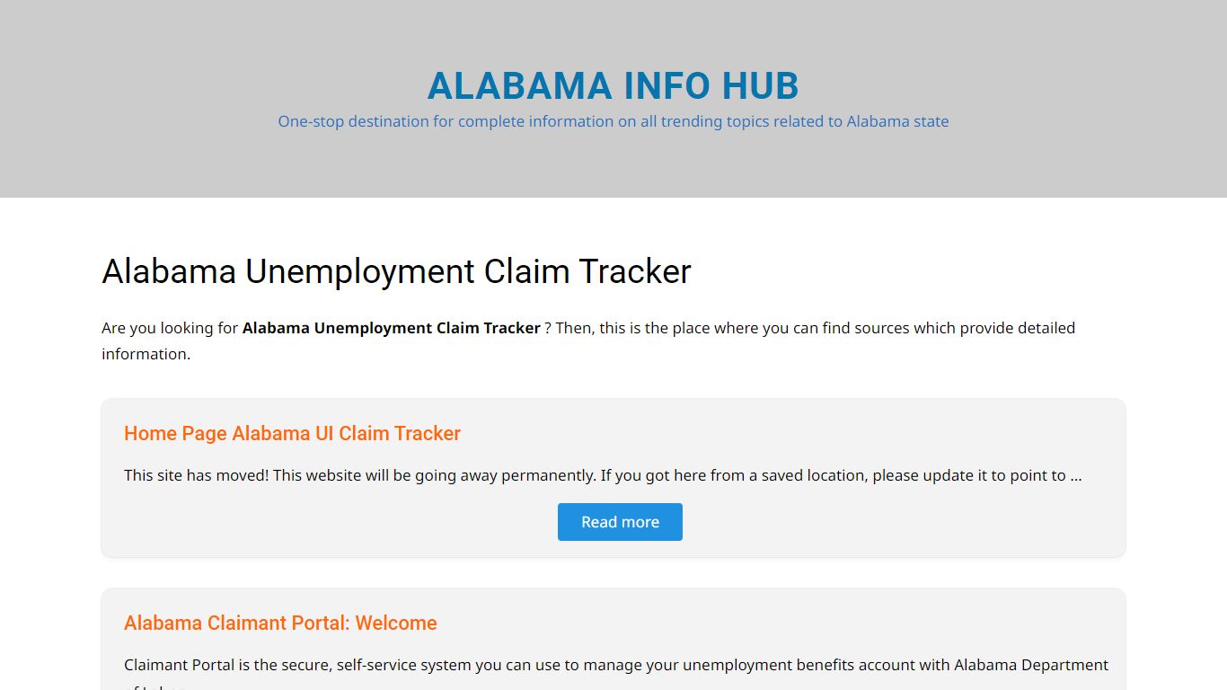 Alabama Unemployment Claim Tracker – Alabama Info Hub